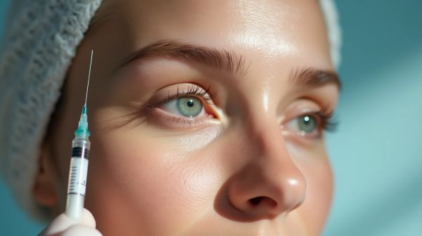 Résultats visibles avec l'injection d'acide hyaluronique